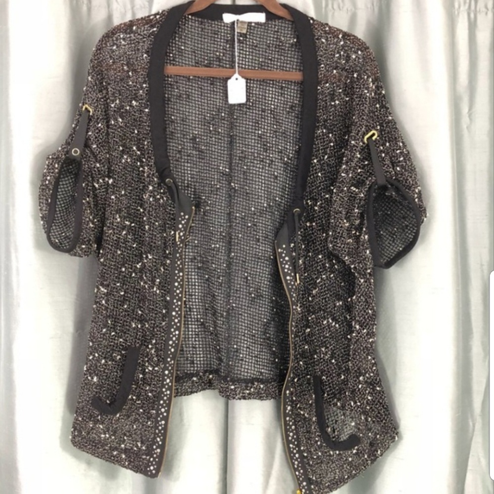 Mesh Zip Up Jacket